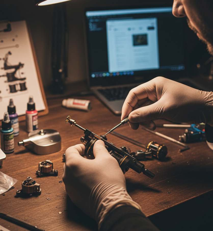 Conserto de maquina de tatuagem em Zacarias - São Paulo -